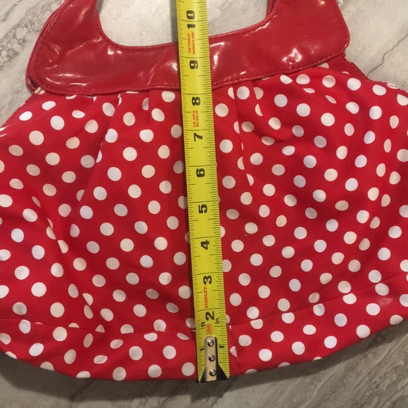 Vintage ladies polka dot bag - Picture 4 of 4